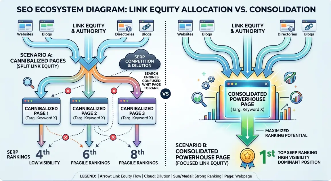 What is Cannibalization in SEO How to Fix It pro (2026 Guide)