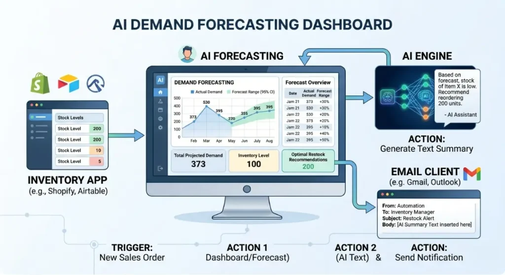 how to implement ai inventory management small business